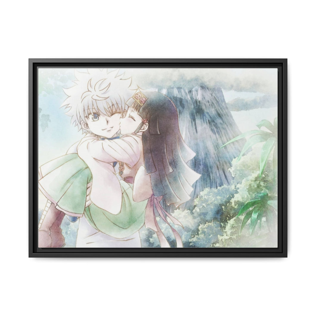 Killua Zoldyck Canvas Framed Art Print