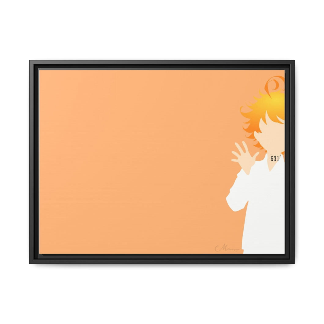 The Promised Neverland Emma Canvas Framed Art Print
