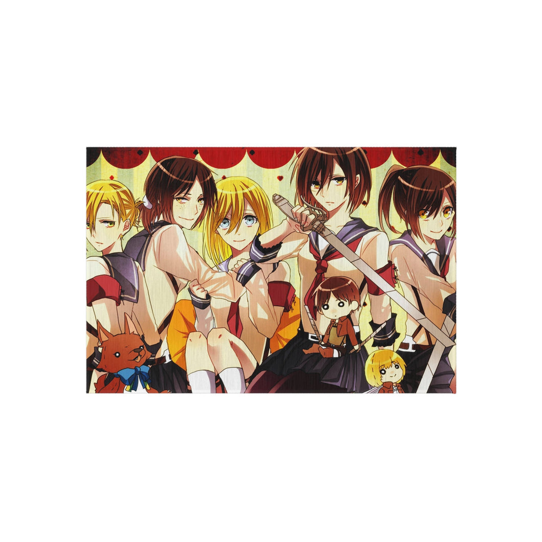 Anime Attack On Titan Rug