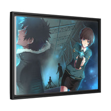 Load image into Gallery viewer, Shinya Kogami And Akane Tsunemori Together Canvas Framed Art Print
