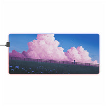 Load image into Gallery viewer, Anime Landscape RGB LED Mouse Pad (Desk Mat)
