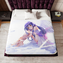 Load image into Gallery viewer, Love Live! Umi Sonoda Sherpa Blanket
