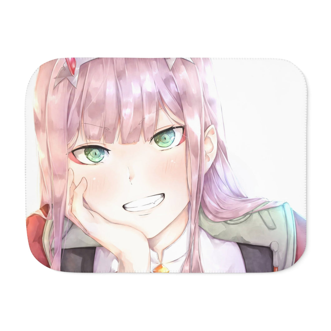 Darling In The FranXX Sherpa Blanket