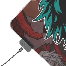 Load image into Gallery viewer, My Hero Academia Izuku Midoriya RGB LED Mouse Pad (Desk Mat)
