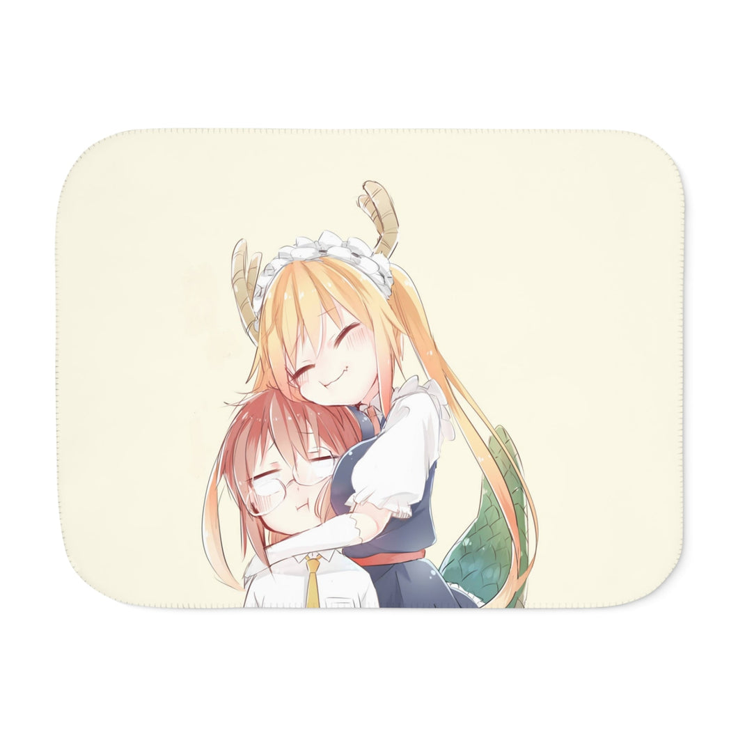 Miss Kobayashi's Dragon Maid Sherpa Blanket