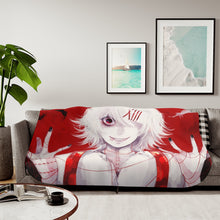 Load image into Gallery viewer, Anime Tokyo Ghoul Sherpa Blanket
