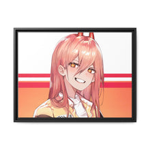 Load image into Gallery viewer, Anime Chainsaw Man Canvas Framed Art Print
