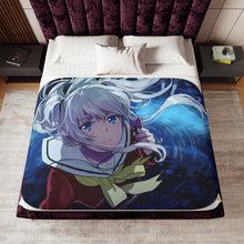 Load image into Gallery viewer, Nao Tomori looking up Sherpa Blanket
