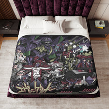 Load image into Gallery viewer, Anime Neon Genesis Evangelion Sherpa Blanket
