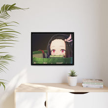 Load image into Gallery viewer, Demon Slayer: Kimetsu no Yaiba Nezuko Kamado Canvas Framed Art Print
