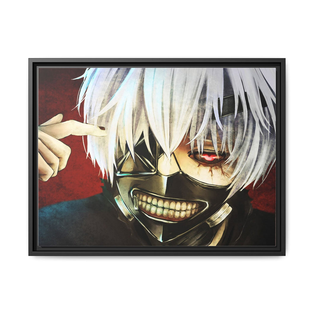 Tokyo Ghoul Ken Kaneki Canvas Framed Art Print