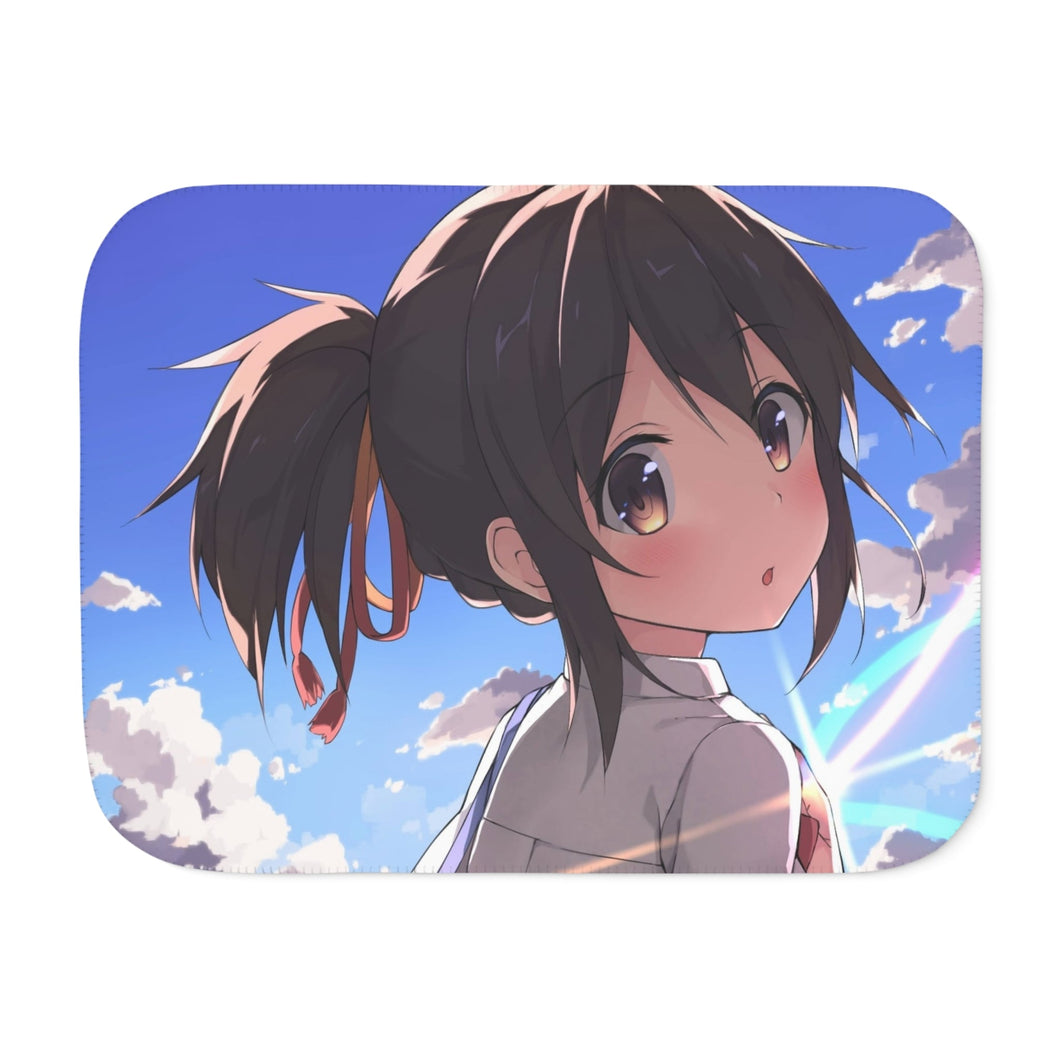 Mitsuha (Your Name) Sherpa Blanket