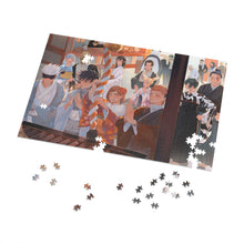 Load image into Gallery viewer, Satoru Gojo, Yuji Itadori, Aoi Todo, Toji Fushiguro, Mahito, Kento Nanami, Nobara Kugisaki, Toge Inumaki, Utahime Iori, Megumi Fushiguro, Maki Zenin, Momo Nishimiya, Shoko Ieiri and Yoshinobu Gakuganji Jigsaw Puzzle
