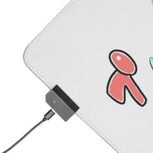 Load image into Gallery viewer, Rimuru Tempest in human form play with slime form RGB LED Mouse Pad (Desk Mat)

