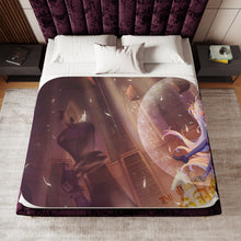 Load image into Gallery viewer, Sora and Shiro Sherpa Blanket
