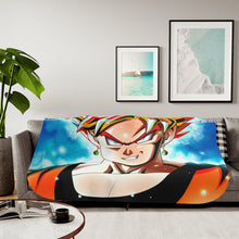 Load image into Gallery viewer, Anime Dragon Ball Sherpa Blanket
