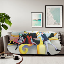 Load image into Gallery viewer, Assassination Classroom Koro-sensei, Karma Akabane, Nagisa Shiota, Kaede Kayano Sherpa Blanket

