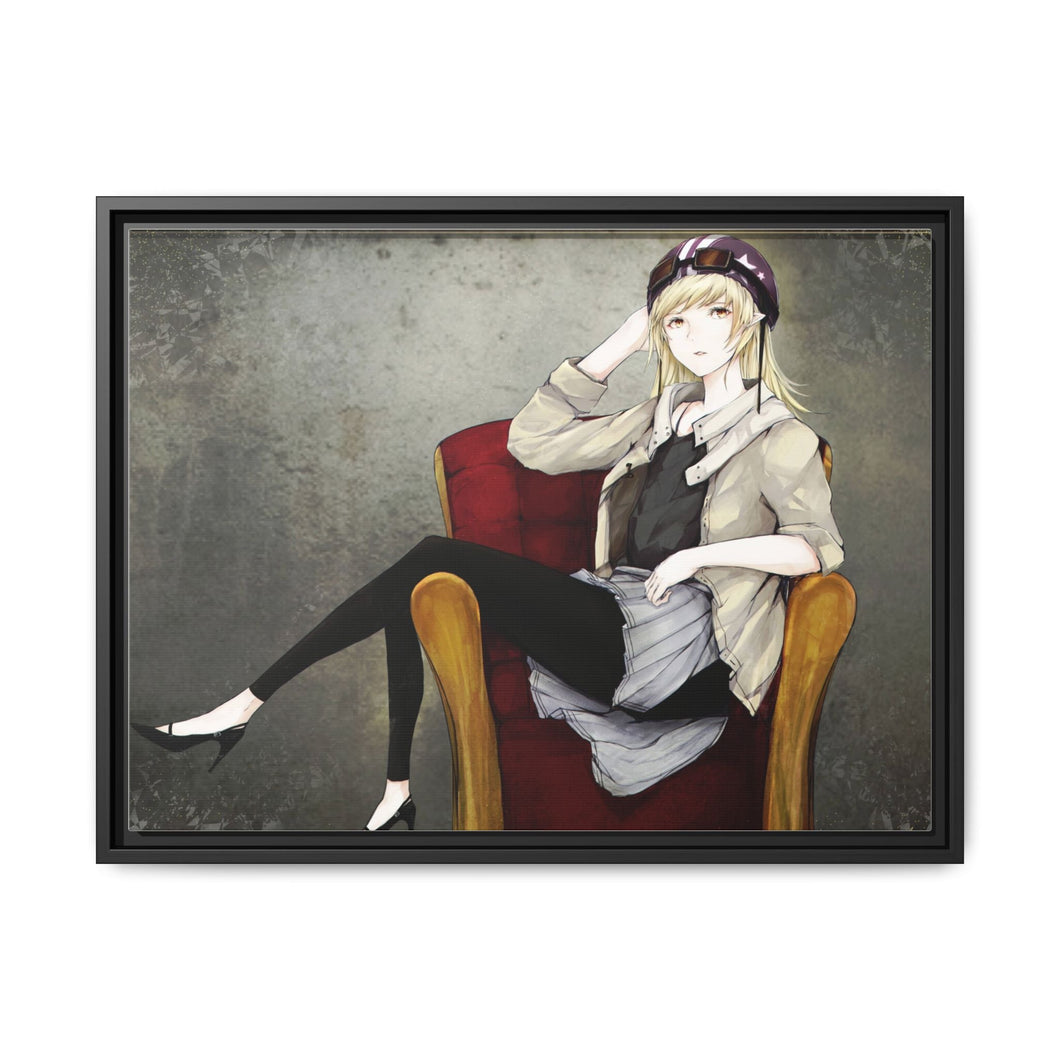 Shinobu Oshino Canvas Framed Art Print