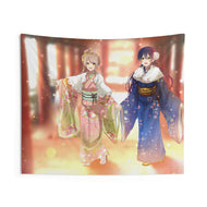 Kotori Minami & Umi Sonoda Indoor Wall Tapestry