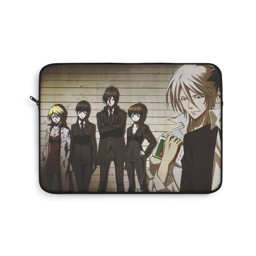 Psycho-Pass Inspecters With the villain Laptop Sleeve