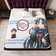 Load image into Gallery viewer, Anime My Teen Romantic Comedy SNAFU Sherpa Blanket
