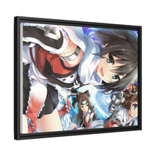 Load image into Gallery viewer, Anime Kantai Collection Canvas Framed Art Print
