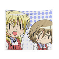 Hidamari Sketch Indoor Wall Tapestry
