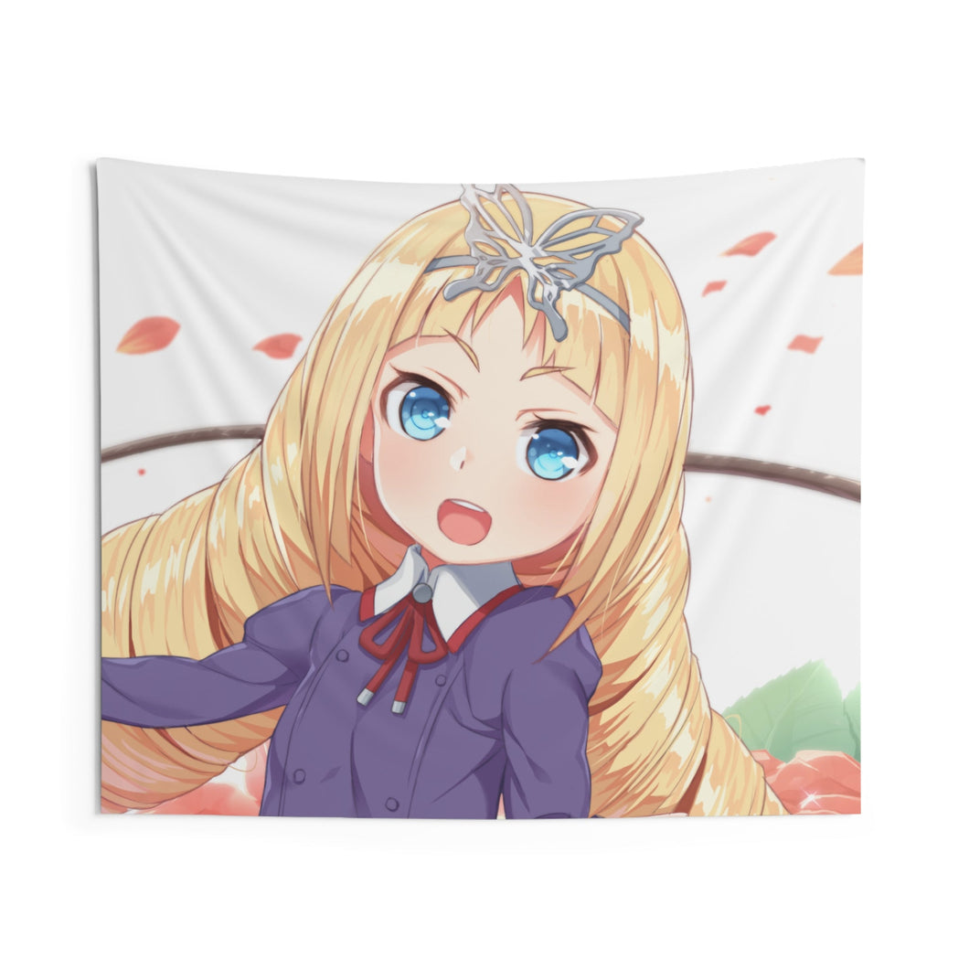 Anime Armed Girl's Machiavellism Indoor Wall Tapestry