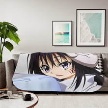 Load image into Gallery viewer, Rimuru Tempest and Shizue Izawa Sherpa Blanket

