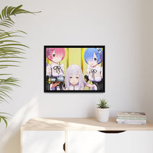 Load image into Gallery viewer, Anime Re:ZERO -Starting Life in Another World- Canvas Framed Art Print
