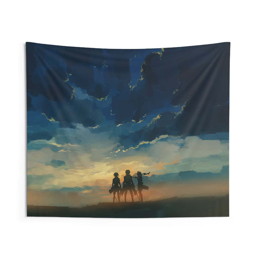 Anime Attack On Titan Indoor Wall Tapestry