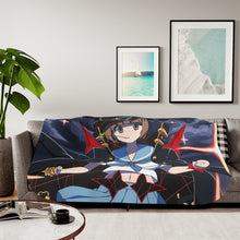 Load image into Gallery viewer, Anime Kill La Kill Sherpa Blanket
