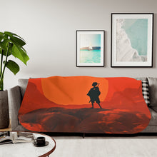 Load image into Gallery viewer, Anime Samurai Champloo Sherpa Blanket
