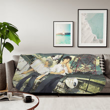 Load image into Gallery viewer, Anime Neon Genesis Evangelion Sherpa Blanket
