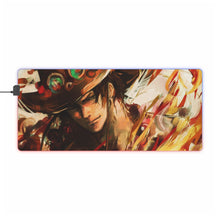 Load image into Gallery viewer, Portgas D. Ace RGB LED Mouse Pad (Desk Mat)
