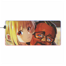 Load image into Gallery viewer, Lycoris Recoil Chisato Nishikigi, Mika RGB LED Mouse Pad (Desk Mat)
