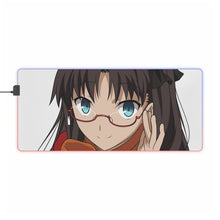 Load image into Gallery viewer, Rin Tohsaka 8k RGB LED Mouse Pad (Desk Mat)

