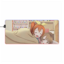 Load image into Gallery viewer, Honoka Kousaka &amp; Kotori Minami RGB LED Mouse Pad (Desk Mat)
