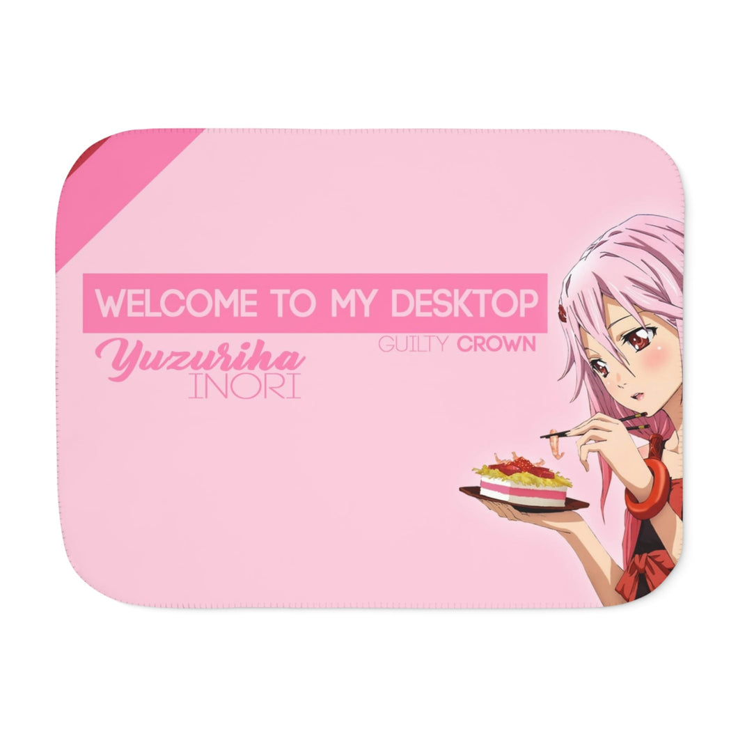 Anime Guilty Crown Sherpa Blanket