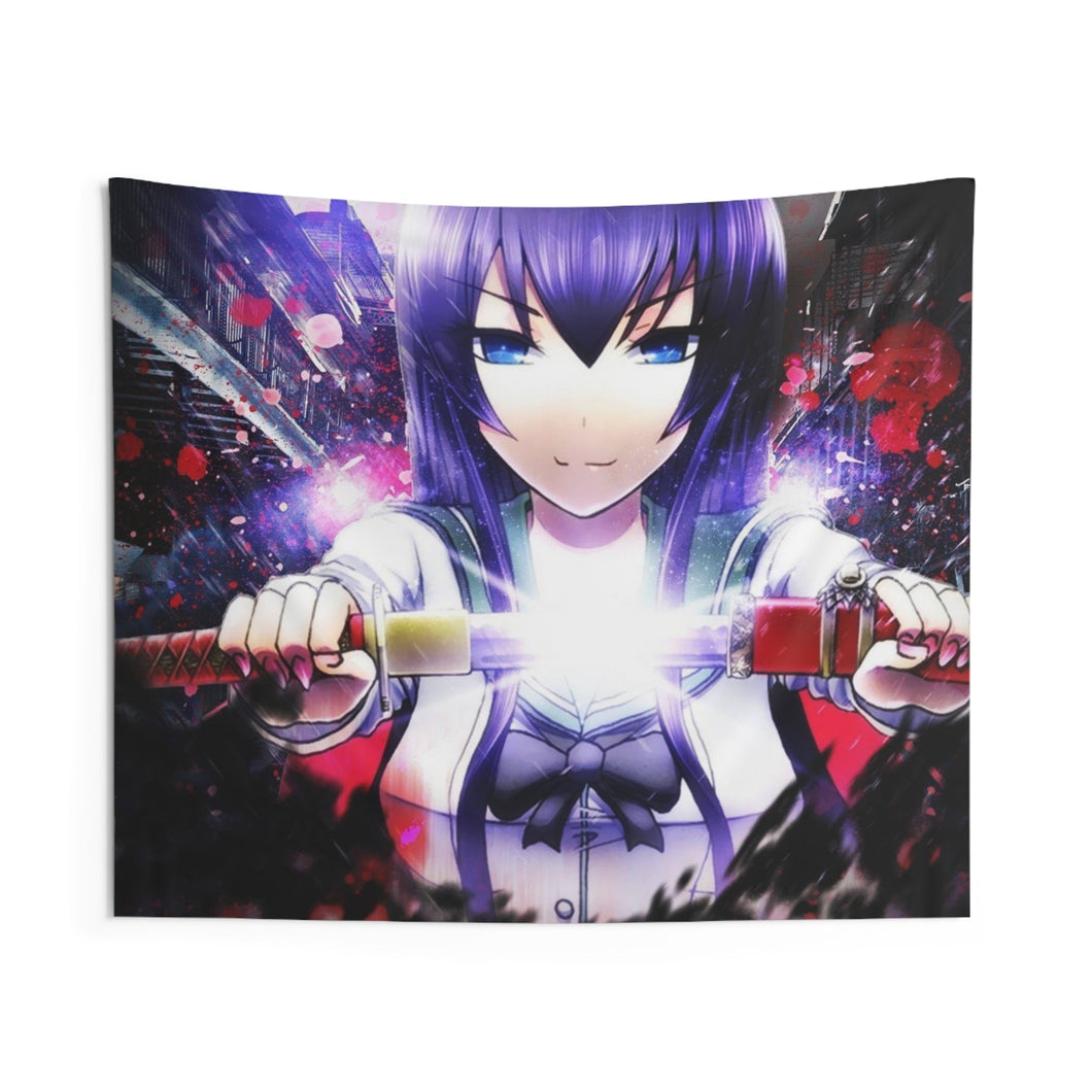 Highschool Of The Dead Indoor Wall Tapestry