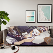 Load image into Gallery viewer, Anime Clannad Sherpa Blanket
