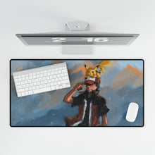 Load image into Gallery viewer, Pokemon Legend Red. . . wants to have a battle!! Mouse Pad (Desk Mat)
