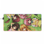 To Love-Ru Group RGB LED Mouse Pad (Desk Mat)