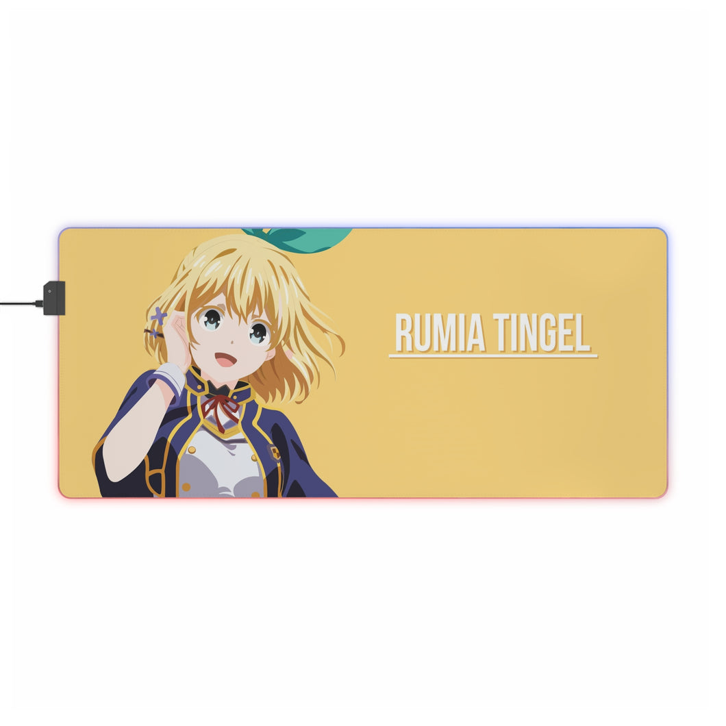 Rokudenashi Majutsu Koushi to Akashic Records RGB LED Mouse Pad (Desk Mat)