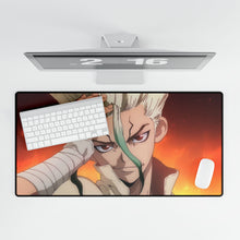 Load image into Gallery viewer, Dr Stone Stone Wars Mouse Pad (Desk Mat)
