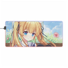 Load image into Gallery viewer, Saekano: How To Raise A Boring Girlfriend RGB LED Mouse Pad (Desk Mat)

