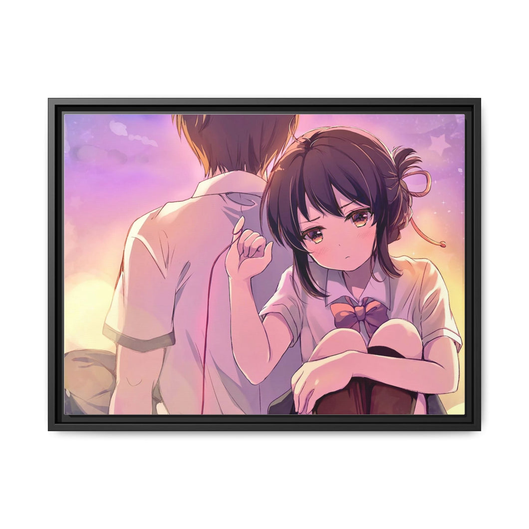 Your Name. Canvas Framed Art Print