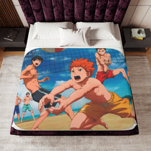 Load image into Gallery viewer, Haikyu!! Sherpa Blanket
