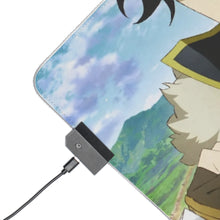 Load image into Gallery viewer, Naofumi and raphtalia RGB LED Mouse Pad (Desk Mat)
