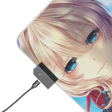 Load image into Gallery viewer, Violet Evergarden RGB LED Mouse Pad (Desk Mat)
